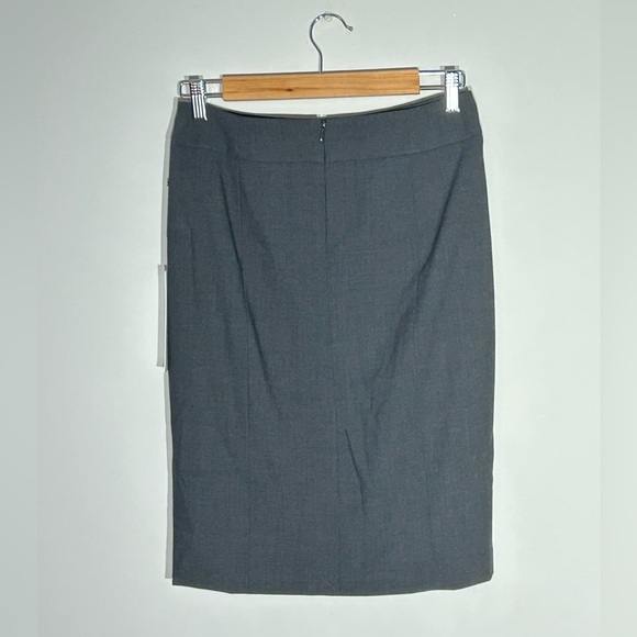 Calvin Klein Charcoal Suit Jacket and Skirt - Picture 7 of 9